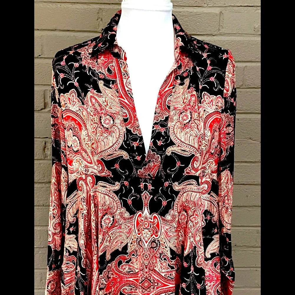 Free People Print tunic/ dress S